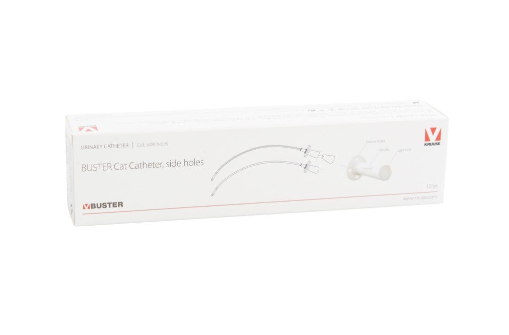 Buster Steril Kedi İdrar Sondası. 1.0x130 mm. Mandrensiz