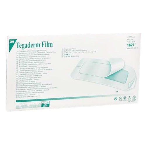 3M Tegaderm Su Geçirmez Film Yara Örtüsü 1627 10cm x 25cm 1 Adet