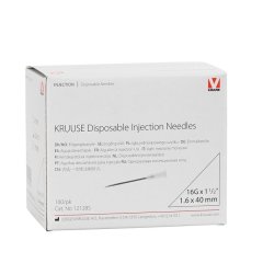 Kruuse Steril Enjektör İğnesi 1,60x40 mm (100 adet) Beyaz