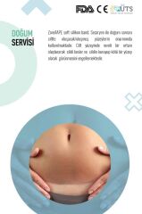 ZoneTape Soft Silikon Bant 2cmx3mt Estetik Kırışıklık Karın Kol Bacak Germe Sezaryen