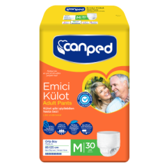 Canped Emici Külotlu Hasta Bezi Medium 30 Lu