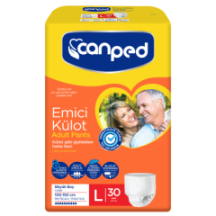 Canped Emici Külotlu Hasta Bezi 30 Lu