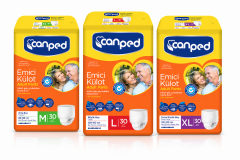 Canped Emici Külotlu Hasta Bezi 30 Lu