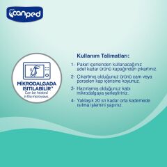 Canped Perine Bölgesi Temizlik Havlusu 50'li