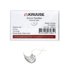Kruuse Sütür İğnesi Regular 1/2 Yuvarlak 23 mm (10 adet)