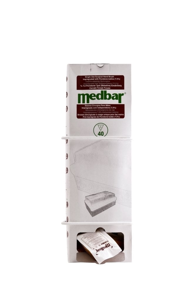 Medbar Cerrahi El ve Tırnak Fırçası %7.5 Providone-İyot 1 Adet