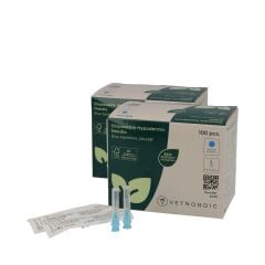 Vetnordic Enjektör İğnesi (23G x 3/8) 0,6x10 mm (100 Adet) Mavi