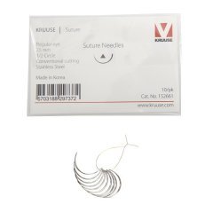 Kruuse Sütür İğnesi Regular 3/8 Keskin 25 mm (10 adet)