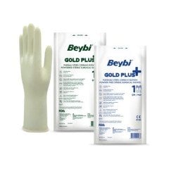 Beybi Steril Cerrahi Eldiven Pudrasız No:8,5 Bir Çift