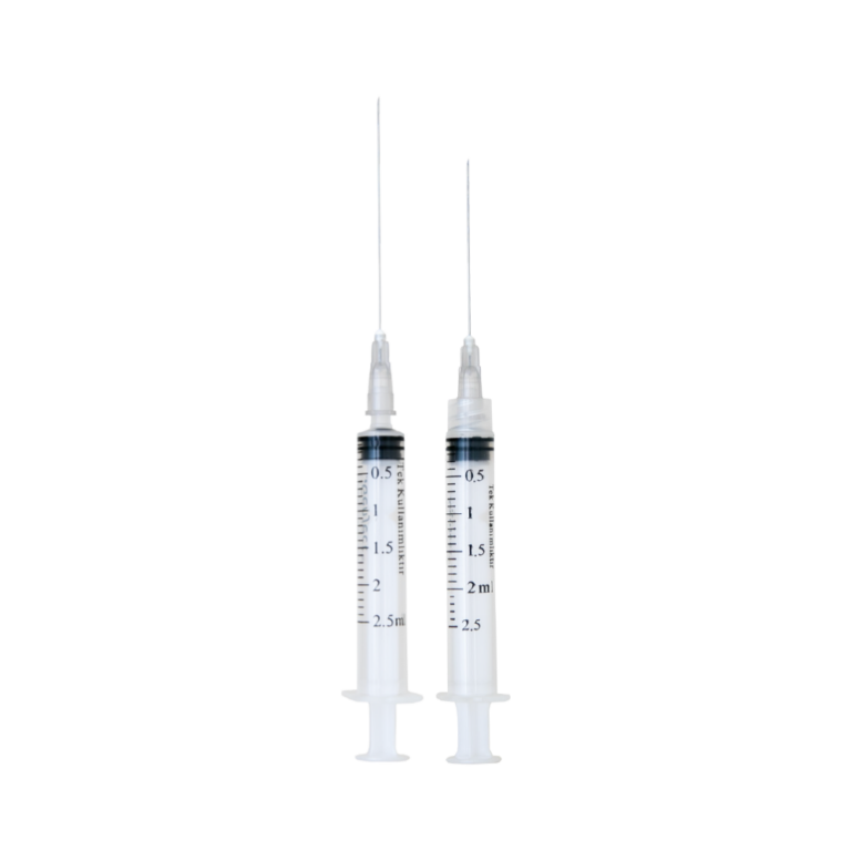 Genject Dental 3 Parça 2,5 CC / 27G Luer-Lock Enjektör