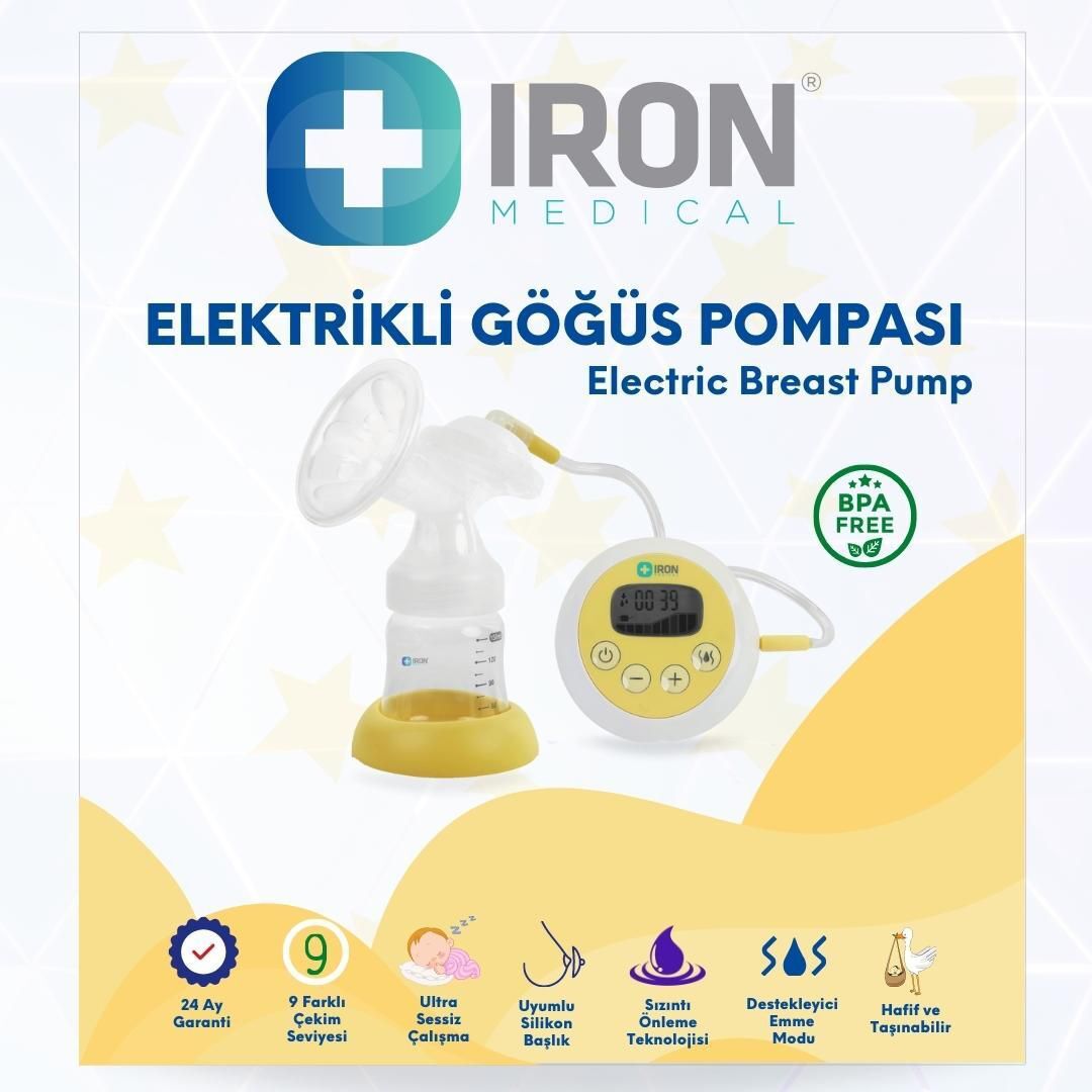 IRON Elektrikli Göğüs Pompası