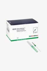 BD Vacutainer Kan Alma İğnesi 21G x 38 mm Yeşil 100’lü