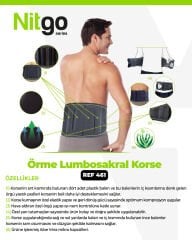 Variteks Örme Lumbosakral Korse 461