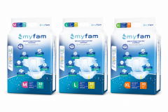 Myfam Bel bantlı Hasta Bezi 30 lu