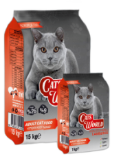 Cats World Tavuk Proteinli Yetişkin Kedi Maması 1 kg