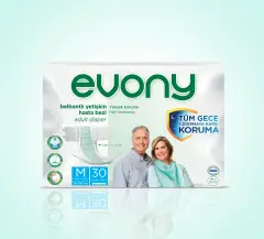 Evony Bel bantlı Yetişkin Hasta Bezi 30 lu