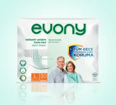 Evony Bel bantlı Yetişkin Hasta Bezi 30 lu