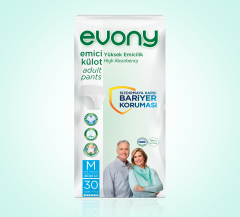 Evony Emici Külot Yetişkin Hasta Bezi 30 lu