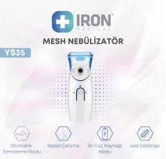 IRON Mesh Taşınabilir Nebulizatör YS35