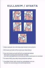 Moly Bel bantlı Hasta Bezi 30 lu