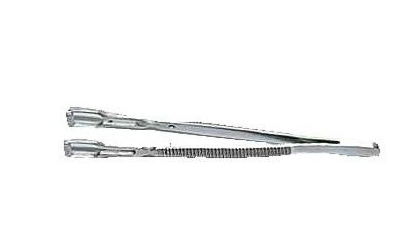 Hauptner Veteriner Knapp'ın Silindirik Göz Pensi 11,5 cm