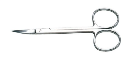 Hauptner Veteriner İris Makası 10,5 cm Eğri