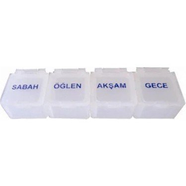 Rabır Günlük İlaç Saklama Kutusu