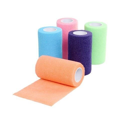 Kruuse Vet-Flex Cohesive Bandaj. 10 cm x 4.5 metre