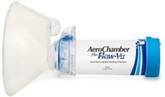AeroChamber Flow-Vu Mavi Yetişkinler İçin 5 Yaş+
