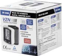 VZN Bilekten Ölçer Tam Otomatik Tansiyon Aleti BP-2206