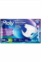 Moly Bel Bantlı Hasta Bezi Xlarge 30'lu
