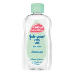 Johnsons Baby Yağ Aloe Vera 300 ml