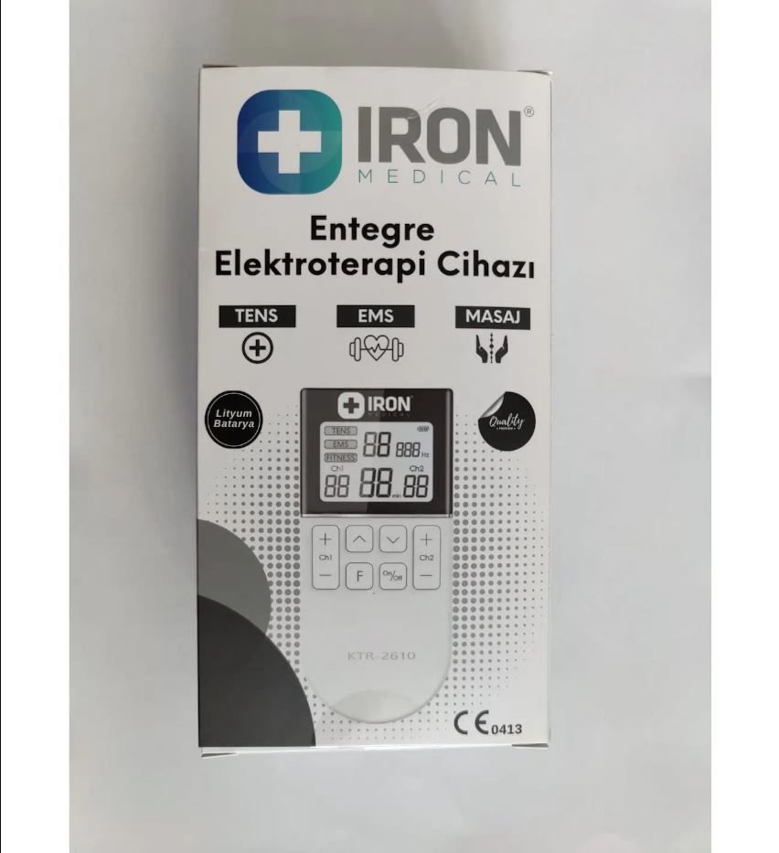 İRON TENS CİHAZI ENTEGRE ELEKTROTERAPİ