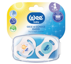 Wee Baby 2'li Gece Gündüz Emzik No:1 (0-6 Ay)