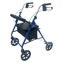 Respirox Katlanabilir Alüminyum Rolatör Mavi RR-02
