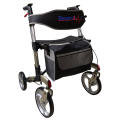 Respirox Katlanabilir Lüx Alüminyum Rollatör Gri RR-04