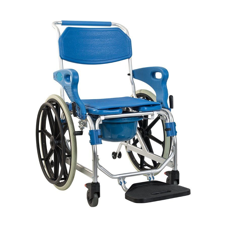 IRON Tekerlekli Banyo Tuvalet Sandalyesi IRN698