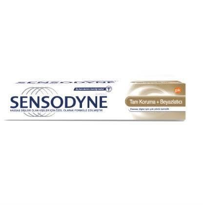 Sensodyne Tam Koruma + Beyazlatıcı Diş Macunu 50 Ml