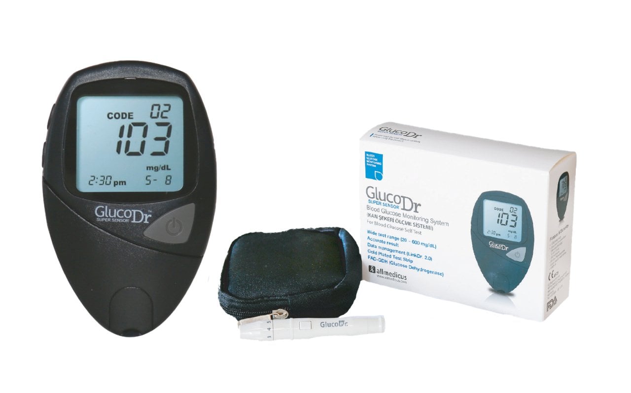 GlucoDr Super Sensor Şeker Ölçüm Cihazı