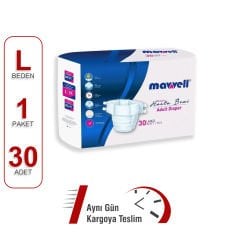 Mavvell Bel Bantlı Hasta Altı Bezi Large 30 Lu