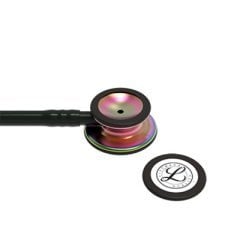 3M Littmann Classic III Stetoskop 5870 Gökkuşağı Dinleme Çanı 27 inç Siyah Hortum
