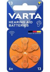 Varta 13 Numara İşitme Cihazı Pili 6'lı