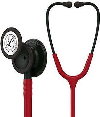 3M Littmann Classic III Stetoskop 5868 Siyah Dinleme Çanı 27 inç Bordo Hortum
