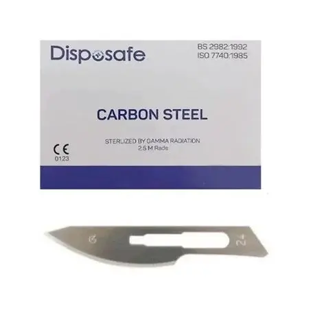 Disposafe Karbon Çelik Cerrahi Bistüri Ucu 100 lü