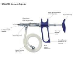 SOCOREX Otomatik Enjektör 0.5 ml Hortumlu Model