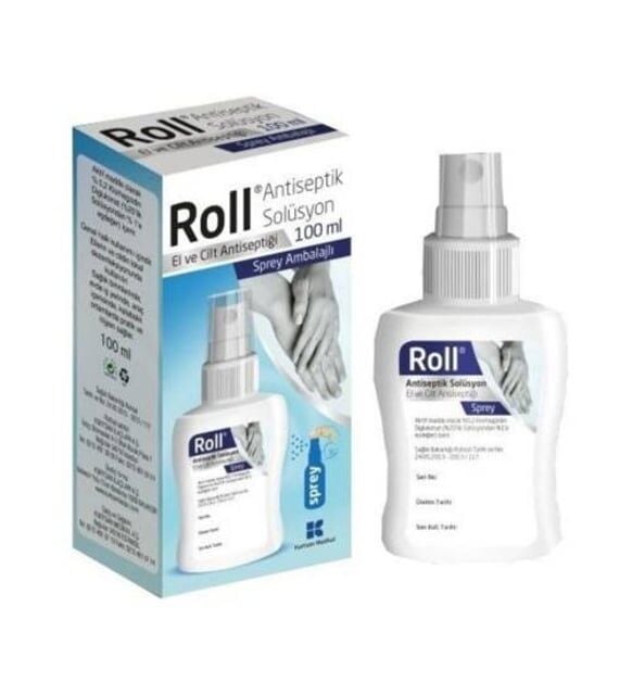 Roll El ve Cilt Dezenfektanı Antiseptik Solüsyon 100 ml