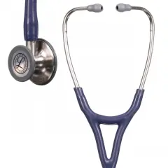 3M Littmann Kardiyoloji IV Diagnostik Stetoskop, 6187C, Paslanmaz Kaplamalı Gövde, Gece Mavisi Hortum