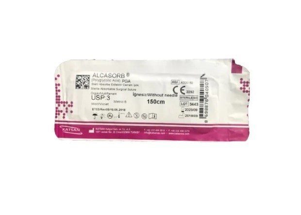 Katsan Alcasorb USP:3/0 Sütür 12'li (pga)