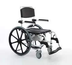 IRON Klozetli Tekerlekli Banyo Tuvalet Sandalye 691