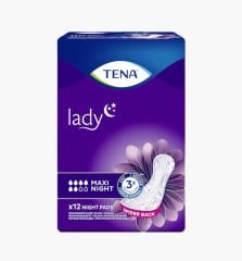 TENA Lady Maxi Night Gece Mesane Pedi 12'lik Paket